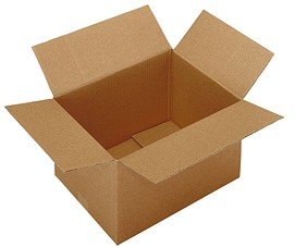 20 Nestler Wellpapp-Faltkartons 1-wellig braun 41,0 x 21,0 x 23,7 cm Außenmaß