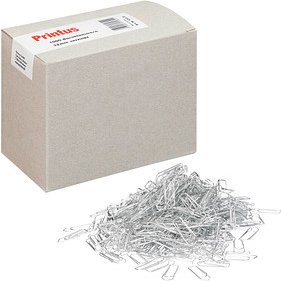 Printus Büroklammern silber glanzverzinkt, 1.000 St.