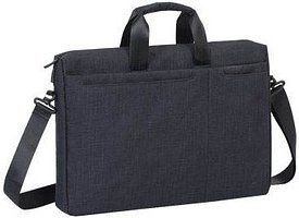 RIVACASE Laptoptasche Biscayne 8355 Kunstfaser schwarz 8355 BLACK bis 44,0 cm (17,3 Zoll)