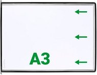 tarifold Sichttafeln mit 5 Aufsteckreitern DIN A3 quer schwarz, Öffnung seitlich, 10 St.