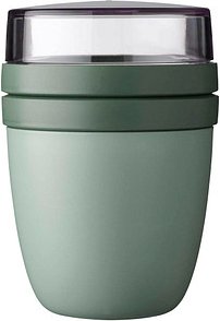 Thumbnail - MEPAL Speisebehälter Ellipse nordic sage 0,5 + 0,2 l, 1 St.