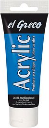 Thumbnail - KREUL el Greco Acrylfarbe azurblau dunkel 75,0 ml, 1 St.