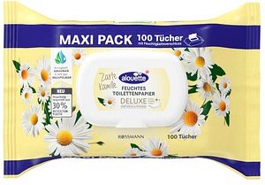 Thumbnail - alouette Feuchtes Toilettenpapier Deluxe 1-lagig, 100 Tücher