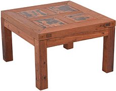 Thumbnail - Garden Pleasure Gartentisch KOKODA braun quadratisch 70,0 x 70,0 x 45 cm