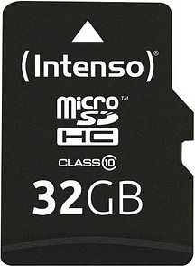 Intenso Speicherkarte microSDHC-Card Class 10, 32 GB, 1 St.