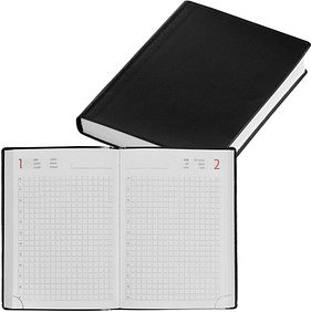 Handwerkerkalender jahresunabhängig schwarz, 1 St.