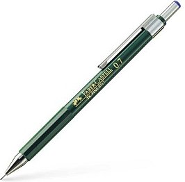 FABER-CASTELL TK-FINE 9717 Druckbleistift grün HB 0,7 mm, 1 St.