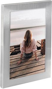Thumbnail - hama Bilderrahmen Riva silber 11,7 x 16,9 cm, 1 St.