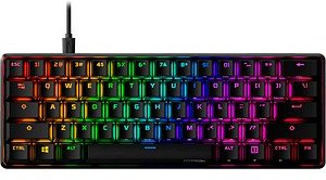 HyperX™ Alloy Origins 60 - HX Red Gaming-Tastatur schwarz
