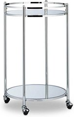 Thumbnail - relaxdays Servierwagen silber 50,0 x 50,0 x 75,0 cm