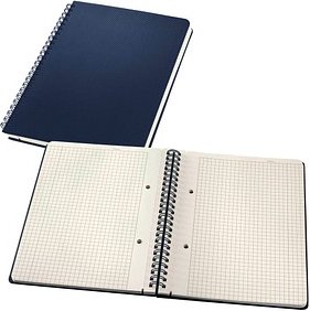 SIGEL Notizbuch Conceptum DIN A5 kariert, dunkelblau Hardcover 160 Seiten, 1 St.