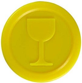 Thumbnail - WOLF & APPENZELLER Wertchips Getränke gelb, 100 St.