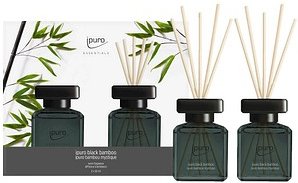 ipuro Raumduft ESSENTIALS black bamboo herb 2x 50,0 ml, 2 St.