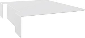 fm Ansteck-Ablageboard weiß , 1 St.