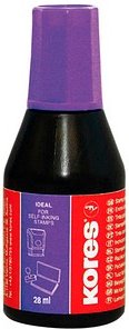 Kores® Stempelfarbe 71348 violett 28,0 ml