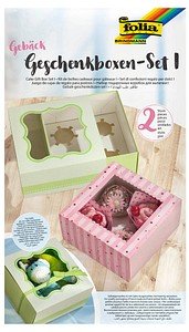 folia Set I Geschenkboxen-Set bunt
