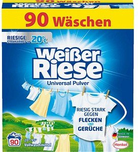 Weißer Riese Universal Waschmittel Pulver, 4,5 kg
