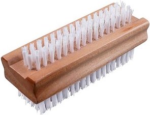 Nölle Nagelbürste Handwaschbürste braun Holz