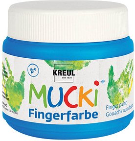 Thumbnail - KREUL MUCKI Fingerfarbe blau 150,0 ml, 1 St.