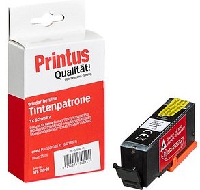 Printus schwarz Druckerpatrone kompatibel zu Canon PGI-550 XL PGBK
