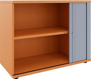 fm Rollladenschrank buche 1 Fachboden 100,0 x 44,2 x 78,1 cm