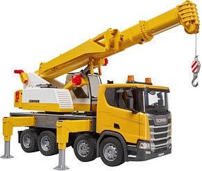 bruder Scania Super 560R Liebherr Kran-LKW 03571 Spielzeugauto