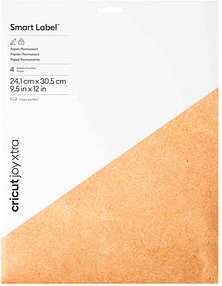 Thumbnail - cricut™ Joy Xtra Smart Label Papier für Schneideplotter braun 24,1 x 30,5 cm, 4 St.