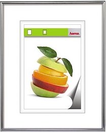 Thumbnail - hama Bilderrahmen Sevilla silber 70,0 x 100,0 cm, 1 St.