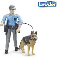 bruder bworld 62150 Polizist mit Hund Spielfiguren-Set
