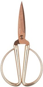 folia Papierschere Bastelschere roségold 14,5 cm