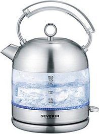 Thumbnail - SEVERIN Wasserkocher WK 3459 Retro silber 1,7 l 2400 W