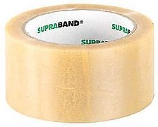 SUPRA Packband SUPRABAND transparent 50,0 mm x 66,0 m 1 Rollen
