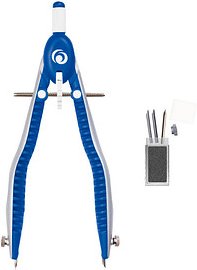 Thumbnail - herlitz Zirkel my.pen blau/weiß, 1 St.