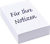 Notizpapier weiß DIN A7, ca. 250 Blatt, 1 Pack