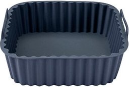 FACKELMANN Backform für Heißluftfritteuse 45104 17,0 x 17,0 cm