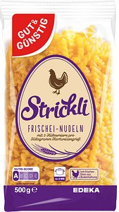 GUT&GÜNSTIG Frischei-Strickli 500,0 g