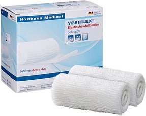 Holthaus Medical Mullbinden YPSIFLEX 12935S weiß 8,0 cm x 4,0 m, 20 St.