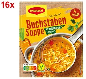 Maggi® Buchstaben Suppe 16x 4 Portionen