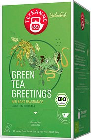 TEEKANNE Bio Luxury Cup Green Tea Greetings Bio-Tee 25 Portionen