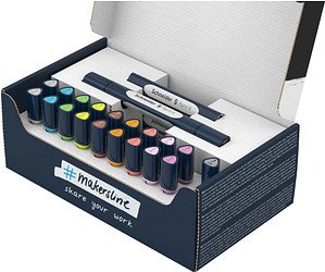Thumbnail - Schneider Paint-It 040 27 Teile Brush-Pens farbsortiert, 1 Set