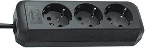 brennenstuhl Eco-Line 3-fach Steckdosenleiste 1,5 m schwarz