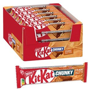 KitKat Chunky Peanut Butter Schokoriegel 24x 42,0 g