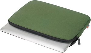 BASE XX Laptophülle Laptop Sleeve Stoff olivgrün bis 33,8 cm (13,3 Zoll)