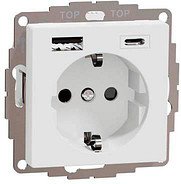 Thumbnail - MERTEN Steckdose mit USB-Anschluss