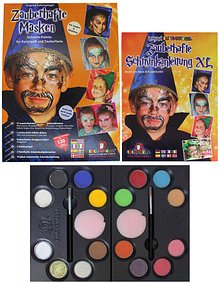 EULENSPIEGEL™ Zauberhafte Masken Kinderschmink-Set farbsortiert, 1 Set