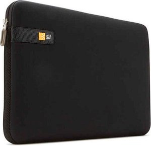 case LOGIC® Laptophülle Sleeve Polyester schwarz bis 33,8 cm (13,3 Zoll)