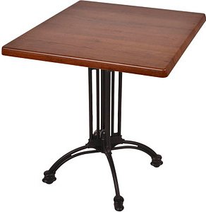 Garden Pleasure MORENA Bistrotisch dunkelbraun 70,0 x 70,0 x 74,0 cm, 1 St.