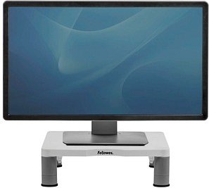 Fellowes Monitorständer weiß, silber