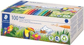 STAEDTLER Noris® 326 Filzstifte farbsortiert, 100 St.