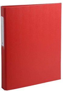 Thumbnail - Exacompta Ringbuch 2-Ringe rot 4,0 cm DIN A4, 1 St.